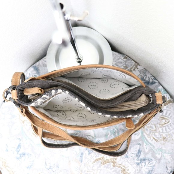 🆕 Myra Bag Small Shoulder Bag Canvas Dual Straps - Picture 6 of 6